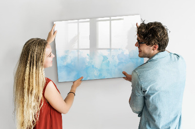 Beschreibbare magnettafel Bemalte Stellen