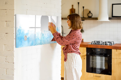 Beschreibbare magnettafel Bemalte Stellen
