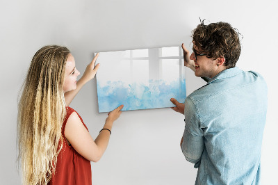 Beschreibbare magnettafel Bemalte Stellen