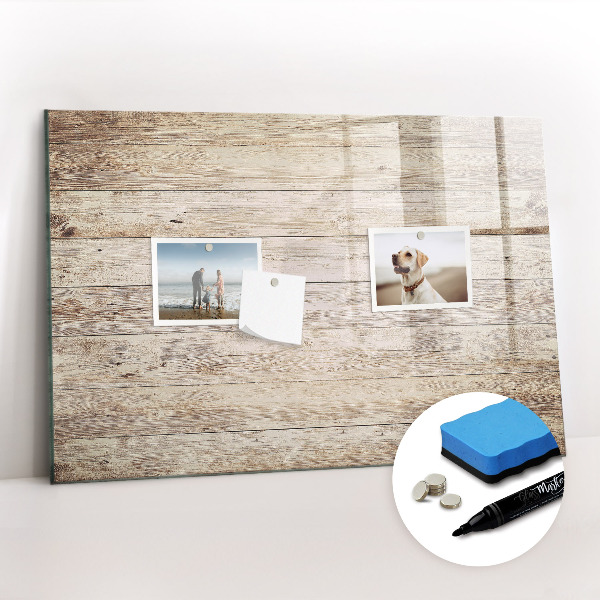 Beschreibbare magnettafel küche Holzplatten