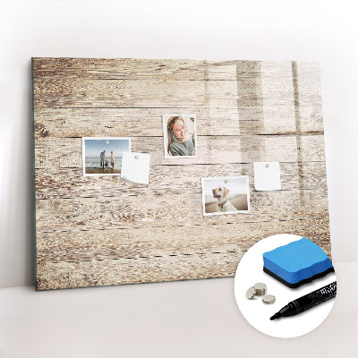 Beschreibbare magnettafel küche Holzplatten