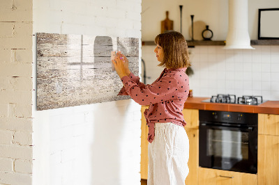 Beschreibbare magnettafel küche Holzplatten