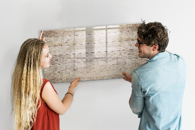 Beschreibbare magnettafel küche Holzplatten