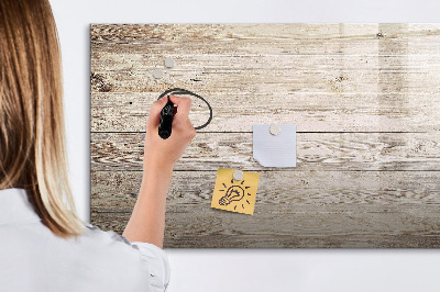 Beschreibbare magnettafel küche Holzplatten