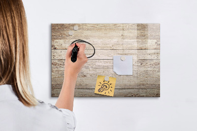 Beschreibbare magnettafel küche Holzplatten