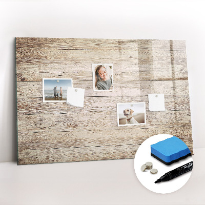 Beschreibbare magnettafel küche Holzplatten
