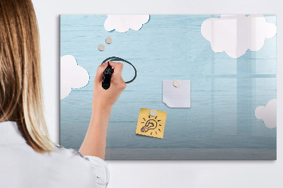 Beschreibbare magnettafel Kindertafel