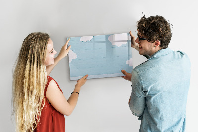 Beschreibbare magnettafel Kindertafel