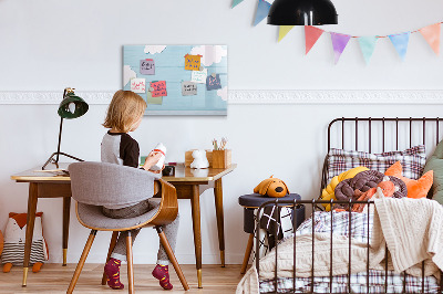 Beschreibbare magnettafel Kindertafel