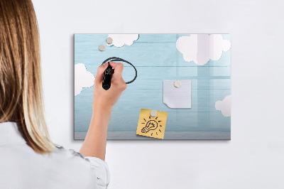 Beschreibbare magnettafel Kindertafel