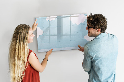 Beschreibbare magnettafel Kindertafel