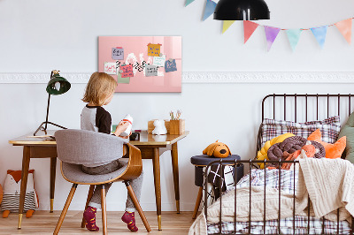 Beschreibbare magnettafel Inschrift liebe dich selbst