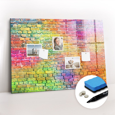 Beschreibbare magnettafel küche Bemalte Wand