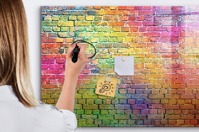 Beschreibbare magnettafel küche Bemalte Wand