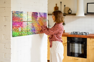 Beschreibbare magnettafel küche Bemalte Wand