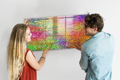 Beschreibbare magnettafel küche Bemalte Wand