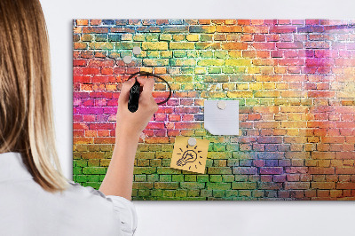 Beschreibbare magnettafel küche Bemalte Wand