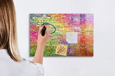 Beschreibbare magnettafel küche Bemalte Wand