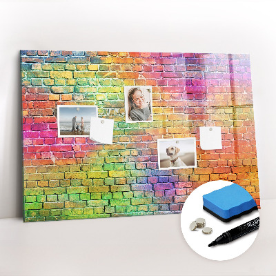 Beschreibbare magnettafel küche Bemalte Wand