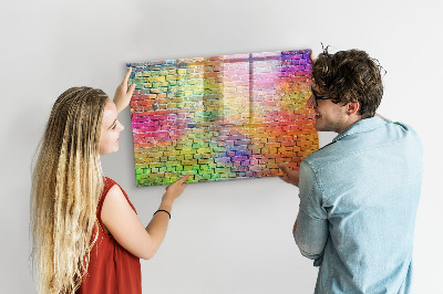 Beschreibbare magnettafel küche Bemalte Wand