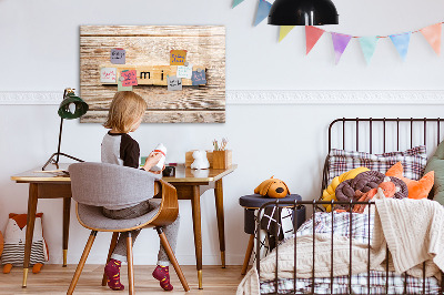 Magnetische Schreibtafel Familieninschrift