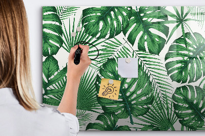 Beschreibbare magnettafel küche Monstera geht