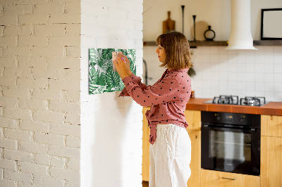 Magnettafel mit Marker Monstera geht