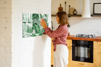 Magnettafel mit Marker Monstera geht