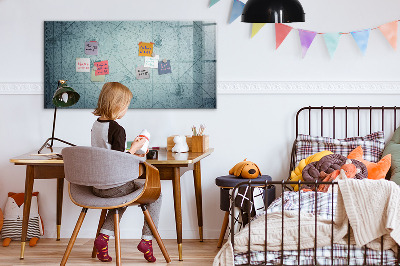 Beschreibbare magnettafel Vintage-Karte
