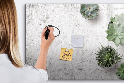 Beschreibbare magnettafel Zierpflanzen