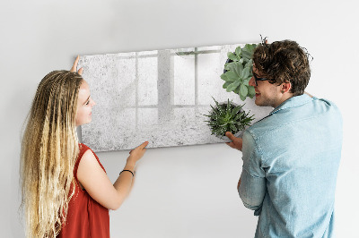 Beschreibbare magnettafel Zierpflanzen