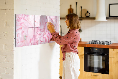 Magnetische Schreibtafel Blühende Blumen