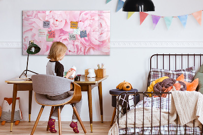 Magnetische Schreibtafel Blühende Blumen