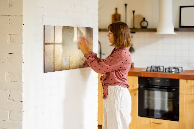 Beschreibbare magnettafel küche Alte Weltkarte