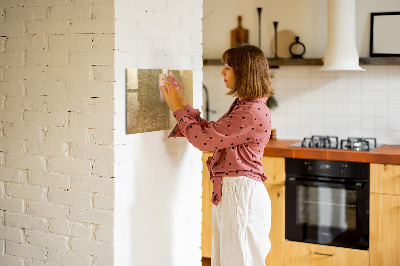 Beschreibbare magnettafel Dekorative Leinwand
