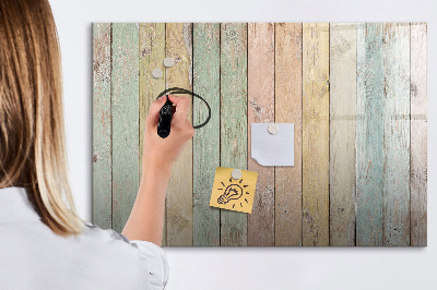 Beschreibbare magnettafel küche Bunte Tafeln
