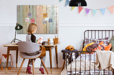 Magnettafel mit Marker Bunte Tafeln