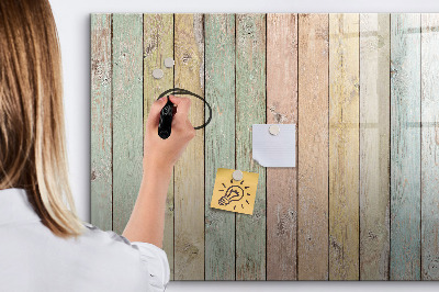 Beschreibbare magnettafel küche Bunte Tafeln