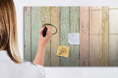 Beschreibbare magnettafel küche Bunte Tafeln