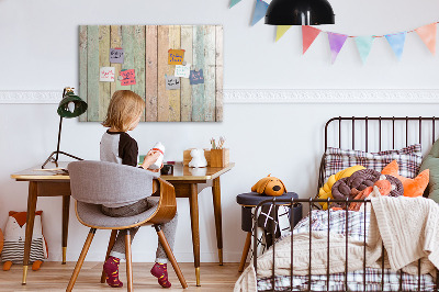 Magnettafel mit Marker Bunte Tafeln