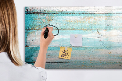 Beschreibbare magnettafel Blaue Tafeln