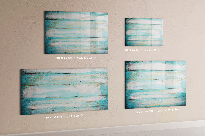 Beschreibbare magnettafel Blaue Tafeln