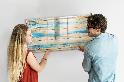 Beschreibbare magnettafel küche Zerkratztes Holz