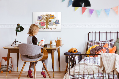 Magnetische Schreibtafel Alter Stammbaum