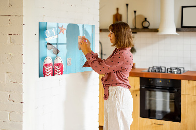 Magnetische Schreibtafel Erster Sommertag