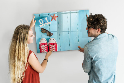 Magnetische Schreibtafel Erster Sommertag