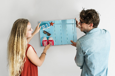 Magnetische Schreibtafel Erster Sommertag