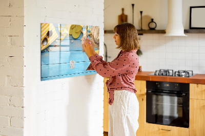 Magnettafel mit Marker Strandzubehör