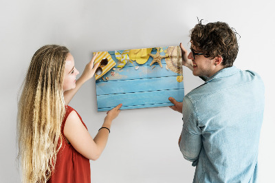 Magnettafel mit Marker Strandzubehör