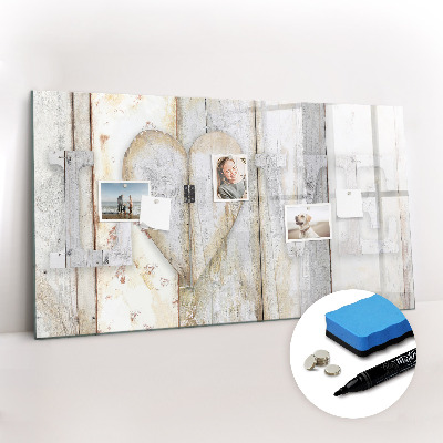 Beschreibbare magnettafel Inschrift Liebe